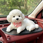 3D Teddy Dog Car Decor