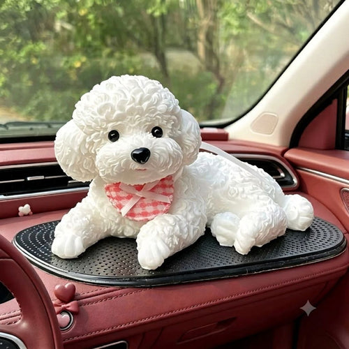3D Teddy Dog Car Decor